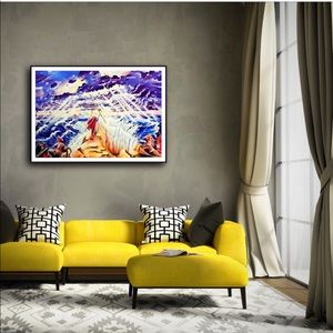 Unframed Art Print 16 x 20 😀💜Shipped Via USPS